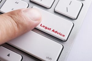 white keyboard button conceptuallegal advice x How to Change Lawyers During a Divorce